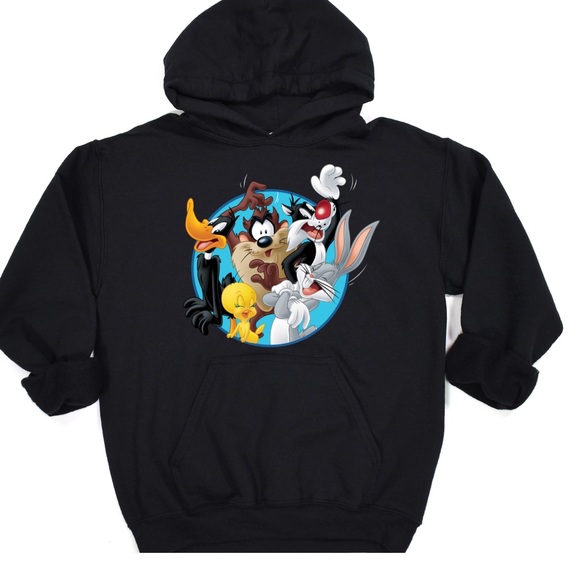 Looney Toons Custom Made Hoodie - Picture 1 of 7